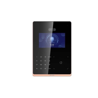 ?？低曢T禁DS-KD9503-A1-BU系列10寸7寸屏人臉識別單元門口機人